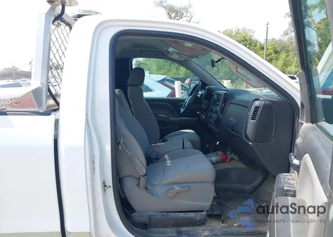 2015 Chevrolet Silverado 1500 Wt из США, поврежденный, VIN 1GCNKPEH2FZ436800